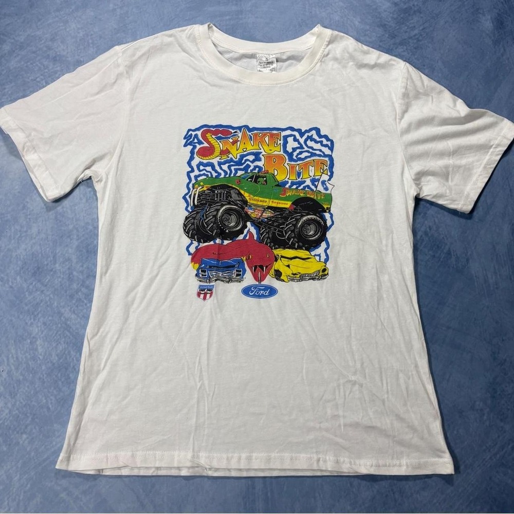 Ford monster truck tee with snake graphics